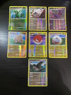 Pokemon Stormfront Vintage (7) Reverse Holo Card Lot - Image 2