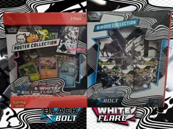 Pokemon Sam’s Club Black Bolt Binder Collection & Unova Poster Collection Sealed - Image 1