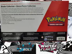 Pokemon Sam’s Club Black Bolt Binder Collection & Unova Poster Collection Sealed - Image 2