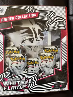 Pokemon Black Bolt and White Flare Binder + Poster Collection Sam's Club Bundles - Image 2