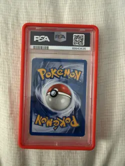 Pokemon TCG Neo Genesis Typhlosion Holo Rare Card 18/111 Vintage PSA 7 2000 NM - Image 2