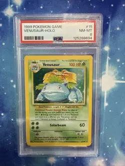 1999 Pokemon Venusaur PSA 8 - Image 1