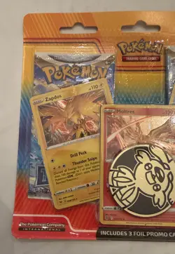 Pokemon Trading Cards 2 Pack Zapdos, Moltres, Articuno New Sealed - Image 3