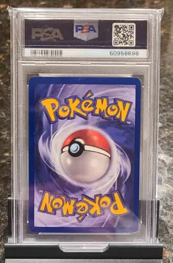 1999 Pokemon Game #1 Pikachu PSA 9 MINT League Promo Ivy Black Star - Image 2