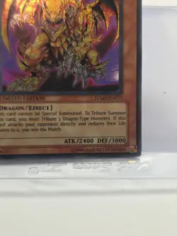 yugioh Victory Dragon JUMP-EN011 Secret Rare Limited Edition near mint - Image 2