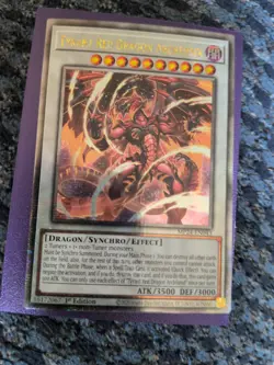 Yugioh! Tyrant Red Dragon Archfiend MP24-EN043 Quarter Century Secret Rare NM M - Image 1