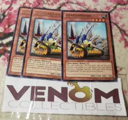 3x (MP) - Geargiarsenal - REDU-EN029 - Rare - Unlimited YuGiOh - Image 1