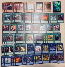 Tournament Ready Sky Striker Deck Core L26d 77 Cards 70 Sleeves engage ace=Zero - Image 1