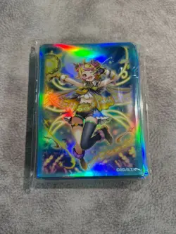YUGIOH! Elfnote Fortuna Sleeves Card Protector China City Tournament 70pcs - Image 1
