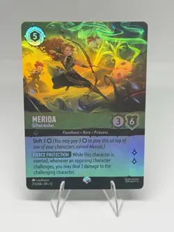 Disney Lorcana TCG Merida Gifted Archer 213/204 Epic Wilds Unknown - Image 1