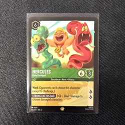 86/204 Disney Lorcana Hercules Baby Demigod Legendary Non Foil Azurite Sea - Image 1