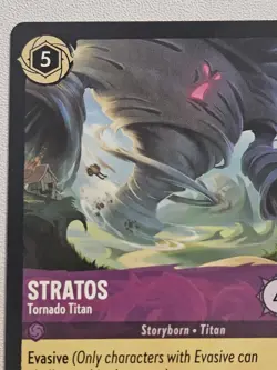 Disney Lorcana - Stratos - Tornado Titan 55/204 - NON Foil Into the Inklands - Image 2