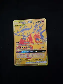 Pokemon TCG Reshiram and Charizard GX Premium Collection Promo Card SM247 - Image 1