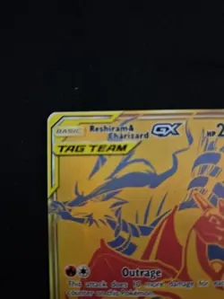 Pokemon TCG Reshiram and Charizard GX Premium Collection Promo Card SM247 - Image 4
