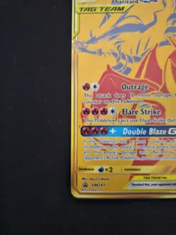 Pokemon TCG Reshiram and Charizard GX Premium Collection Promo Card SM247 - Image 5