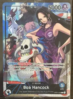 PSA Magazine Promo Boa Hancock One Piece TCG Card OP07-038 Foil Sealed - Image 2