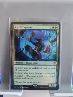 Icetill Explorer Magic: The Gathering Edge of Eternities Card 0192 Foil - Image 1