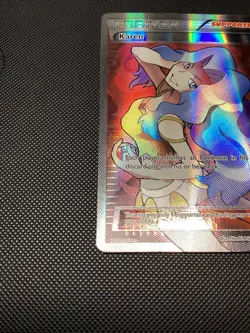 Karen XY177a XY Alternate Art Promo 2017 English Pokemon Card LP - Image 4