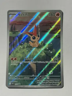 2025 Pokemon Victini 208 Sv: Scarlet & Violet Promo Cards Holo - Image 1