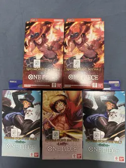 ONE PIECE Special Don Set Luffy Ace Sabo Vol. 1, 2 & 3 Set English Sealed - Image 1