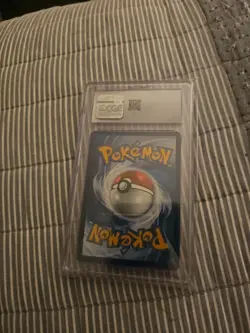 CGC Graded 8.5 Gem Mint Rayquaza V 100/159 Crown Zenith Pokemon Card - Image 2