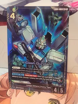 V-Dash Gundam GD04-006 R+ Phantom Aria Gundam Card Game - Image 1