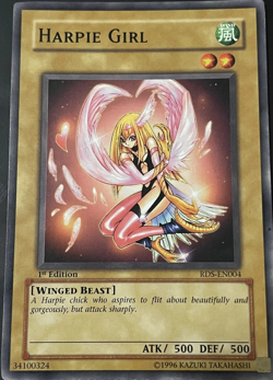 Harpie Girl - RDS-EN004 - Common - 1st Edition YuGiOh TCG Card - Image 1