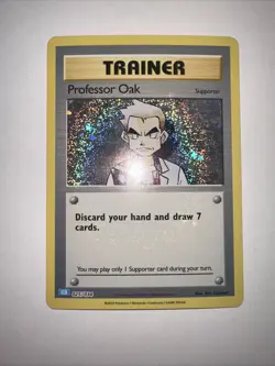 Professor Oak (CLB) 025/034 Trading Card Game Classic Holo - Image 2
