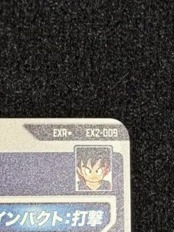 Dragon Ball Super Divers Card Son Goku GDR EX2-009 Parallel Japan Bandai - Image 4