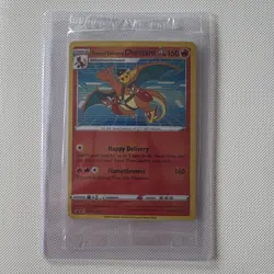 Pokemon TCG Special Delivery Charizard Black Star Promo Card SWSH075 SEALED - Image 1