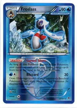 Froslass Reverse Holo 23/101 Plasma Blast Pokemon Card - Image 1