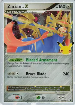 Zacian LV. X Holo Promo SWSH: Sword & Shield Promo Cards SWSH135 NM - Image 1