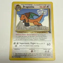 Pokemon TCG Dragonite Black Star Promo Card #5 - MP/LP - Image 1