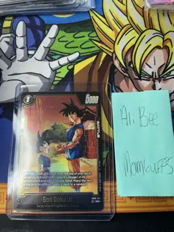 Bandai Dragon Ball Super Son Goku Jr. Battle Card FB08-102 R Regular 1C 5000 HP - Image 1