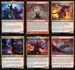 MTG Commander Tokka & Rahzar, Terrible Twos Deck- TMNT - NM 100 Cards - Image 1
