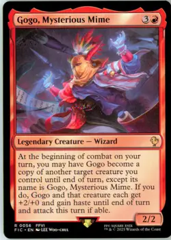 Gogo, Mysterious Mime 56 Rare Commander: FINAL FANTASY Near Mint - Image 2