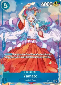 Yamato (Alternate Art) [OP13 - OP13-054] - NM [Foil] TCG One Piece - Image 1