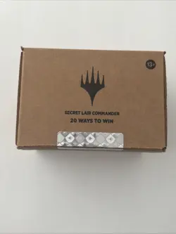 Magic the Gathering MTG Secret Lair Commander Deck 20 Ways to Win - New Sealed! - Image 1