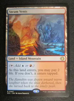 Steam Vents Lorwyn Eclipsed ECL Regular #267 Magic MTG - Image 1