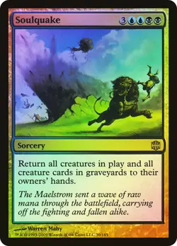 MTG FOIL Soulquake - Alara Reborn #030 - Image 1