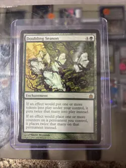 MP Doubling Season Ravnica: City of Guilds Regular Mtg Magic the Gathering - Image 1