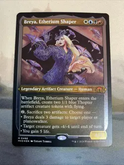 Breya, Etherium Shaper ETCHED FOIL - 0486 Modern Horizons 3 MH3 NM - Image 1