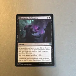 Wizards of the Coast Plumb the Forbidden Instant 224 Uncommon Strixhaven Regular - Image 1