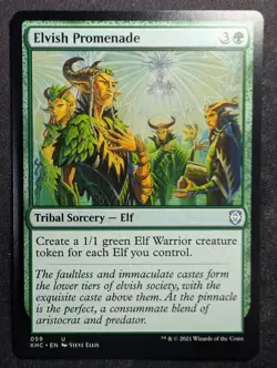 Elvish Promenade - Kaldheim Commander (MTG) - Image 1