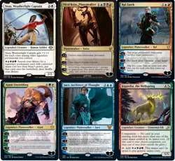 **Custom Commander Deck*** Sisay - Planeswalkers Superfriends EDH Magic Cards NM - Image 1