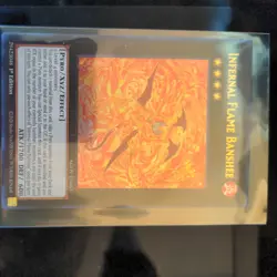 Infernal Flame Banshee Ultra Rare AGOV-EN043 Age of Overlord 1st Edition Yugioh - Image 1