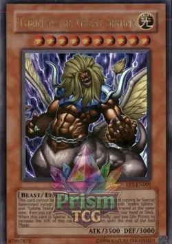 Theinen the Great Sphinx ultra rare EP1-EN001 Yugioh - Image 1