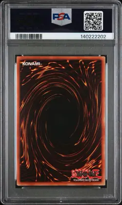 2002 Yu-Gi-Oh! Spellbinding Circle Magic Ruler MRL 1st Edition Ultra Rare PSA 8 - Image 2