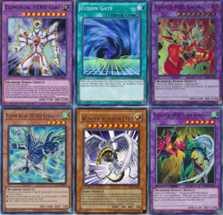 Yugioh Jaden Complete Deck - Elemental Hero Neos - Kuriboh LV10 - Stratos - NM - Image 1