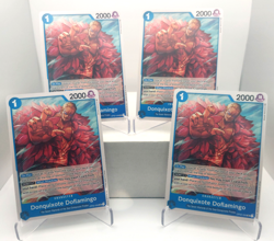 Donquixote Doflamingo Playset - OP02-056 x4 - Paramount War - One Piece TCG - Image 1